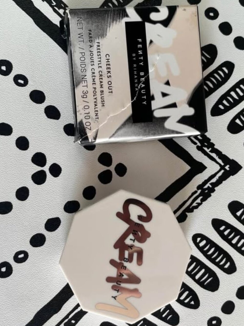 Fenty Beauty Cheeks Out Freestyle Cream- Blush - Fuego Flush